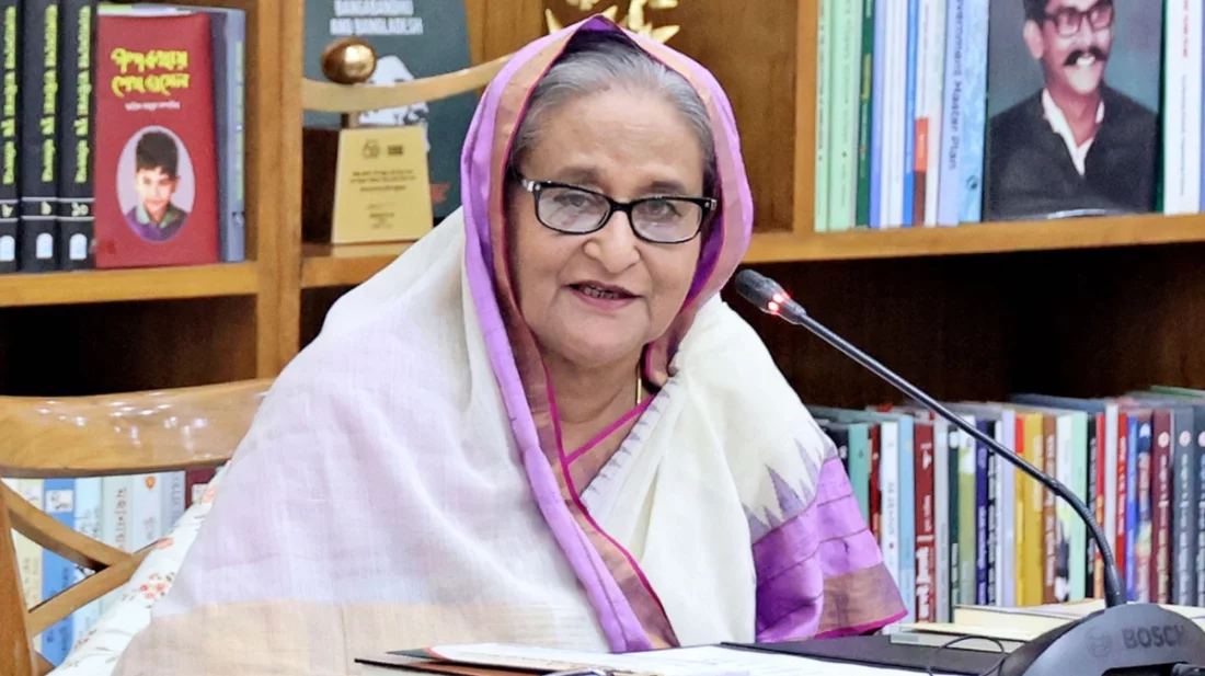 প্রধানমন্ত্রী শেখ হাসিনা। ছবি: ফোকাস বাংলা