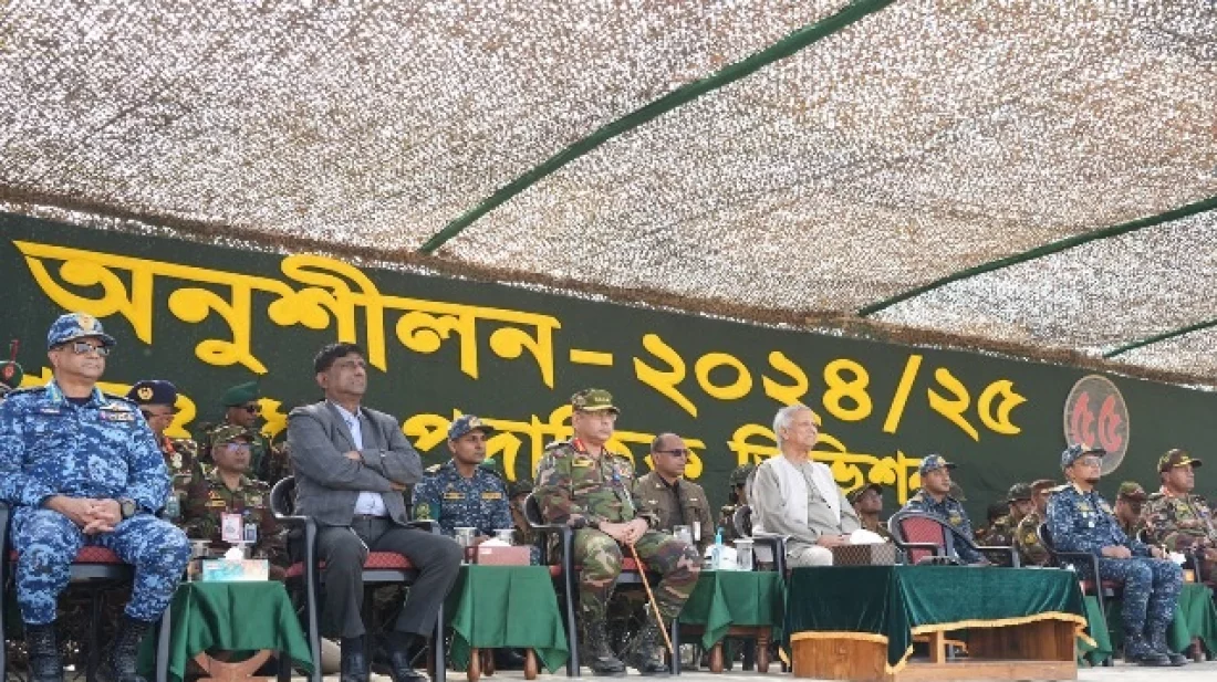 সেনাবাহিনীর মূল লক্ষ্যই হলো বিজয়ী হওয়া: প্রধান উপদেষ্টা