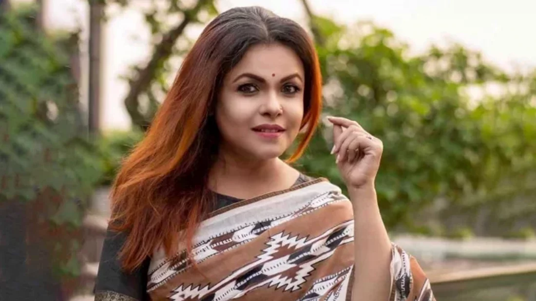 অভিনেত্রী ও নির্মাতা মেহের আফরোজ শাওন।
