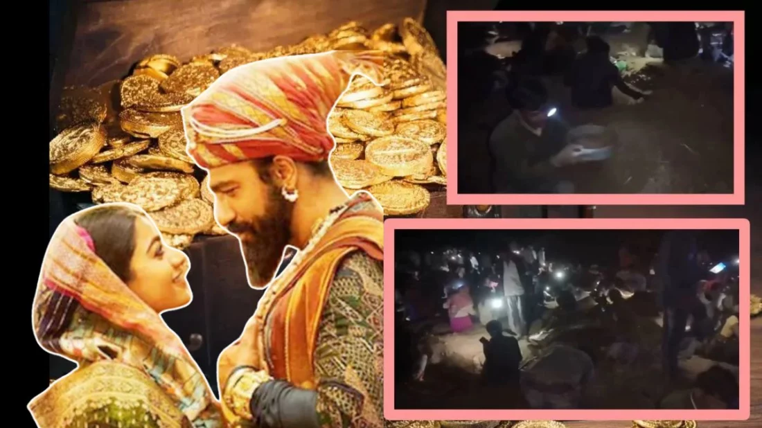 ভিকি কৌশলের সিনেমা দেখে রাতভর গুপ্তধনের খোঁজ করল গ্রামবাসী। কোলাজ: ইত্তেফাক