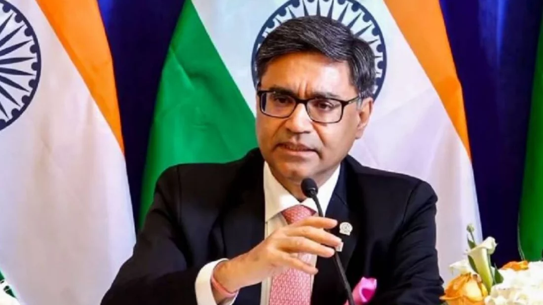 ভারতের পররাষ্ট্র সচিব বিক্রম মিশ্রি। ছবি: সংগৃহীত