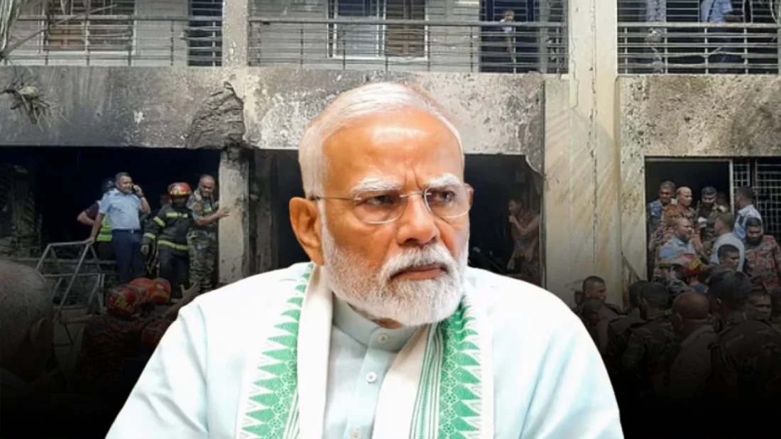 বিমান বিধ্বস্তে হতাহতের ঘটনায় নরেন্দ্র মোদির শোক
