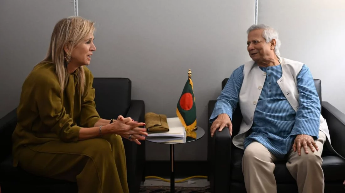 জাতিসংঘ সদর দপ্তরে শীর্ষ বিশ্বনেতাদের সঙ্গে প্রধান উপদেষ্টার বৈঠক। ছবি: সংগৃহীত