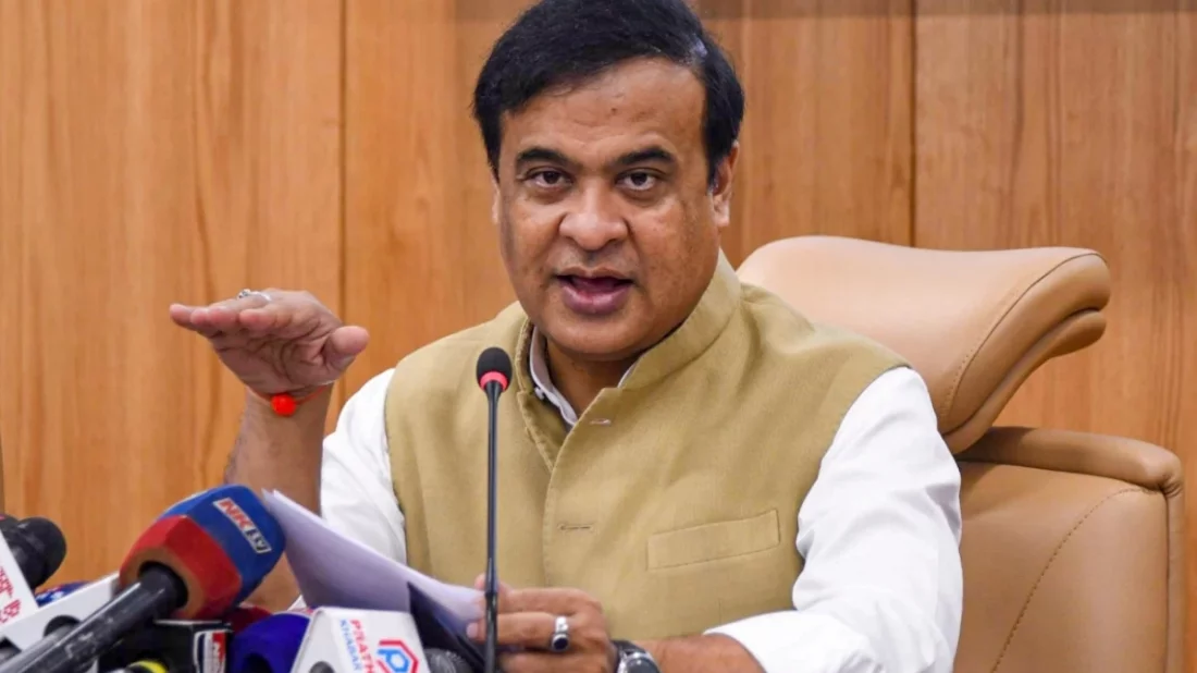 আসামের মুখ্যমন্ত্রী হিমান্ত বিশ্ব শর্মা শ্রীভূমি। ছবি: এনডিটিভি