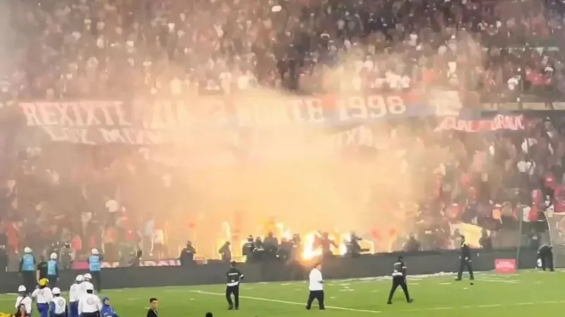 কলম্বিয়ায় ফুটবল ম্যাচে ভয়াবহ দাঙ্গা, পুলিশসহ আহত ৫৯