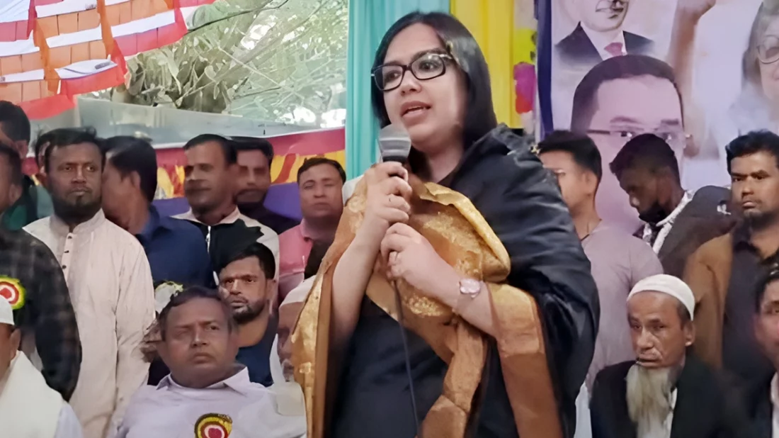 আপনারা যদি পাশে থাকেন, মার্কা যা-ই হোক, নির্বাচন করব: রুমিন ফারহানা