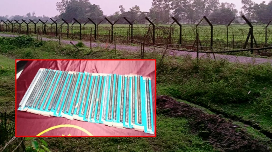 ভারতীয় অস্ত্র মজুদের খবরে সীমান্ত এলাকায় অভিযান, মিললো রাইফেল তৈরির সরঞ্জাম