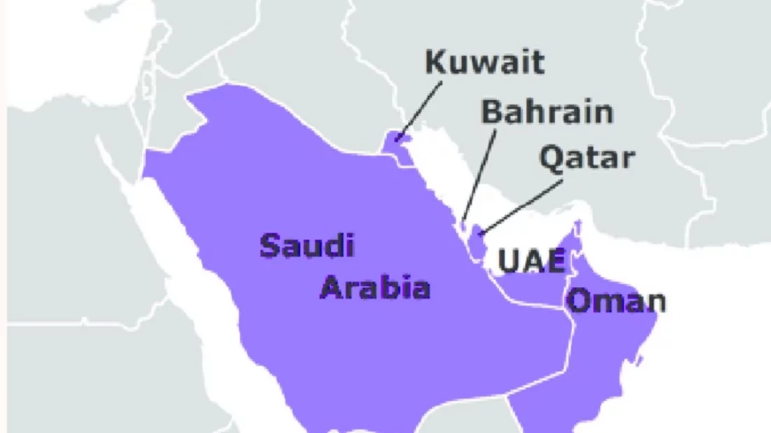 জিসিসিভিুক্ত আরব উপসাগরীয় ছয়টি দেশ। ফাইল ফটো