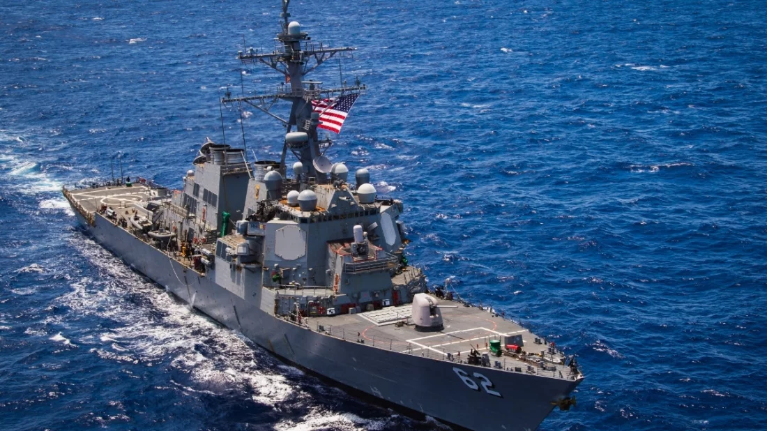 মার্কিন যুদ্ধজাহাজ। ছবি: নেভি টাইমস