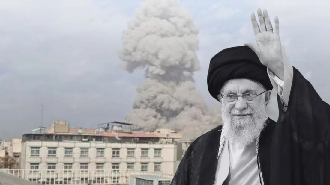 ইরানের সর্বোচ্চ নেতা আয়াতুল্লাহ আলী খামেনি। ছবি: ইত্তেফাক কোলাজ