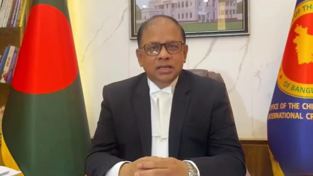 চিফ প্রসিকিউটর আইনজীবী মো. আমিনুল ইসলাম। ছবি: সংগৃহীত