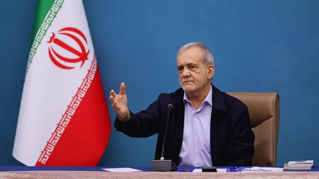 ইরানের প্রেসিডেন্ট মাসুদ পেজেশকিয়ান।