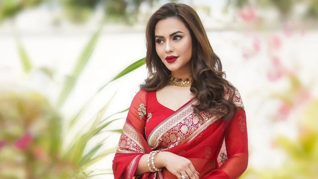 অভিনেত্রী নুসরাত ফারিয়া। ছবি: সংগৃহীত