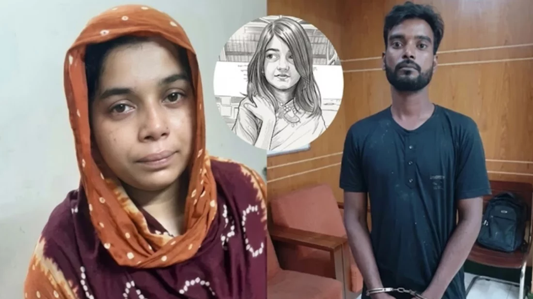 আসামি সোহেল রানা ও তার স্ত্রী স্বপ্না আক্তার। ছবি: সংগৃহীত