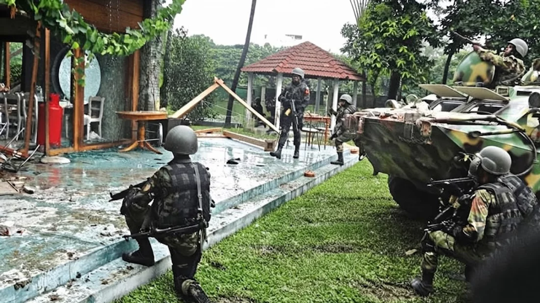 হলি আর্টিজানে সেনাবাহিনীর কমান্ডো অভিযান। ফাইল ছবি