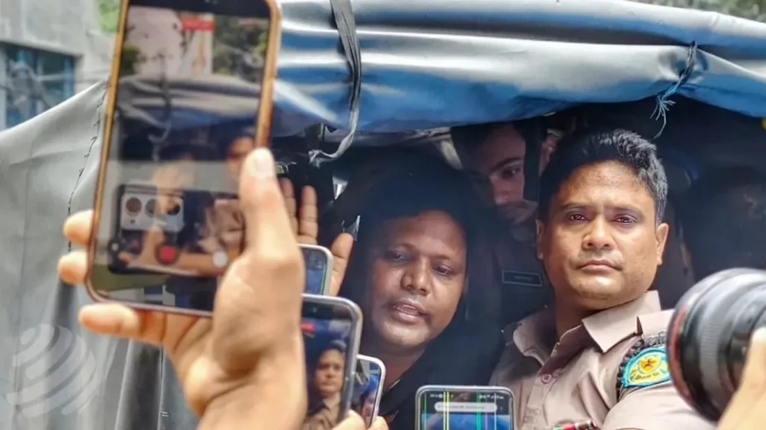কার্যক্রম নিষিদ্ধ যুবলীগের সক্রিয় সদস্য অর্ণব দাস। ছবি : সংগৃহীত