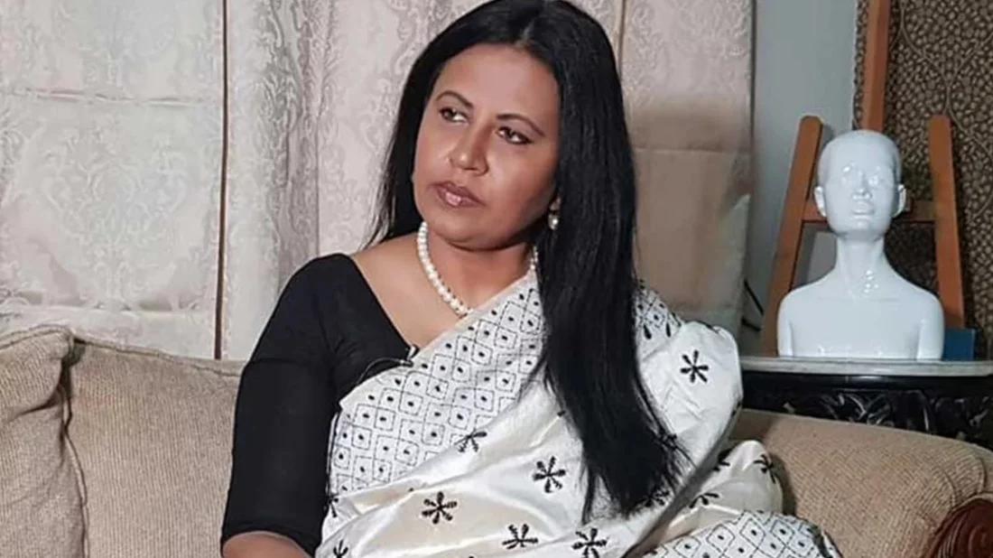 হুসেইন মোহম্মদ এরশাদের দ্বিতীয় স্ত্রী বিদিশা সিদ্দিক। ফাইল ছবি