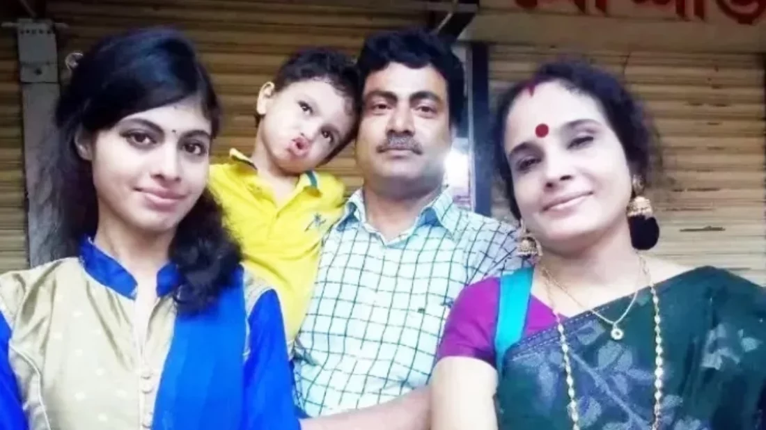 রংপুরে হত্যাকাণ্ডের শিকার একই পরিবারের চার জন। ছবি: সংগৃহীত