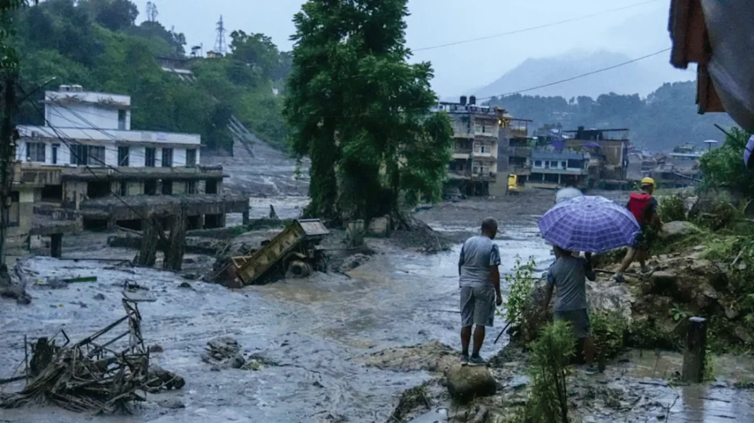বন্যায় ক্ষতিগ্রস্থ নেপাল