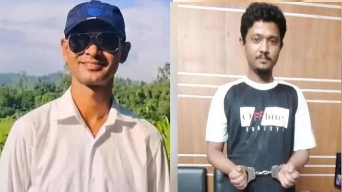 সাংবাদিক লুৎফুজ্জামান আলিফ ফকির ও গ্রেপ্তারকৃত অপূর্ব। ইত্তেফাক কোলাজ।