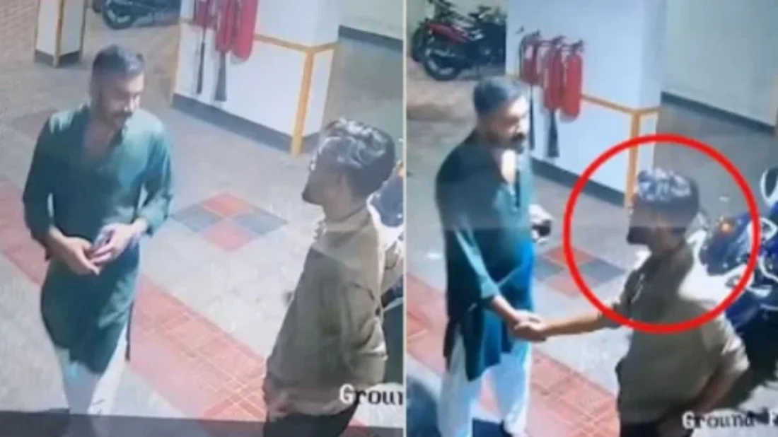 তাহসিফ সৌরির বাসার নিচে দ্বীপ। ছবি: সংগৃহীত