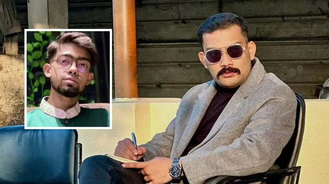 বিমানবাহিনীর সাবেক ফ্লাইট লেফটেন্যান্ট কে এম তাহসিফ সাউরির মৃত্যুর ঘটনার এবার মামলা হয়েছে। ছবি: কোলাজ ইত্তেফাক