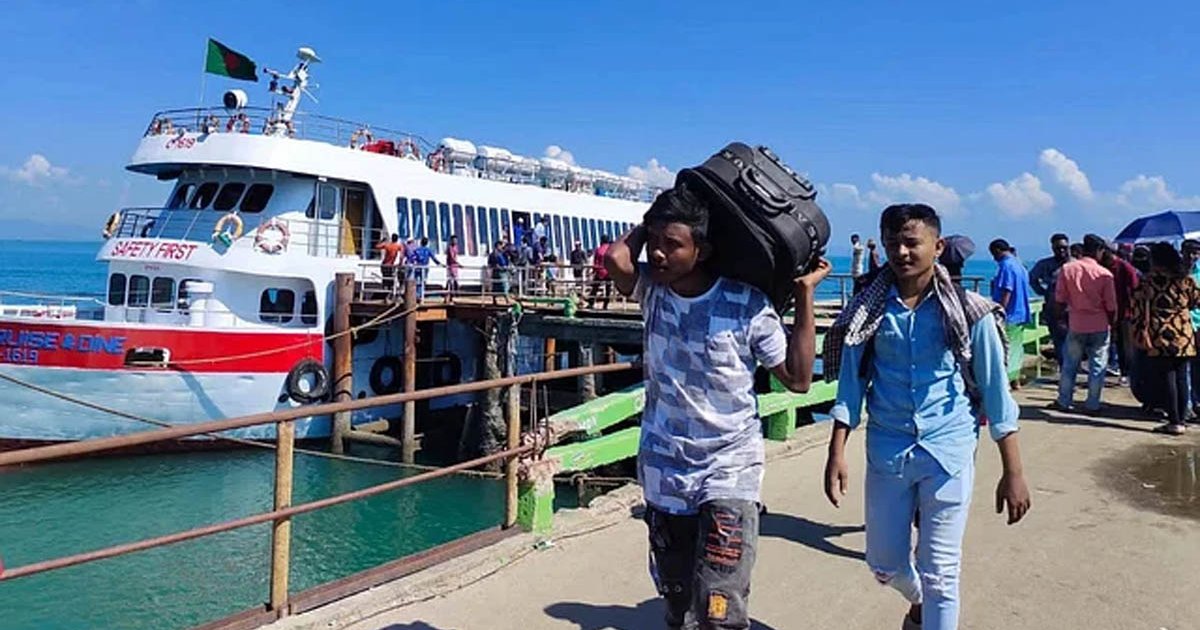 সেন্ট মার্টিন ভ্রমণে ৯ মাসের নিষেধাজ্ঞা আগামীকাল থেকে