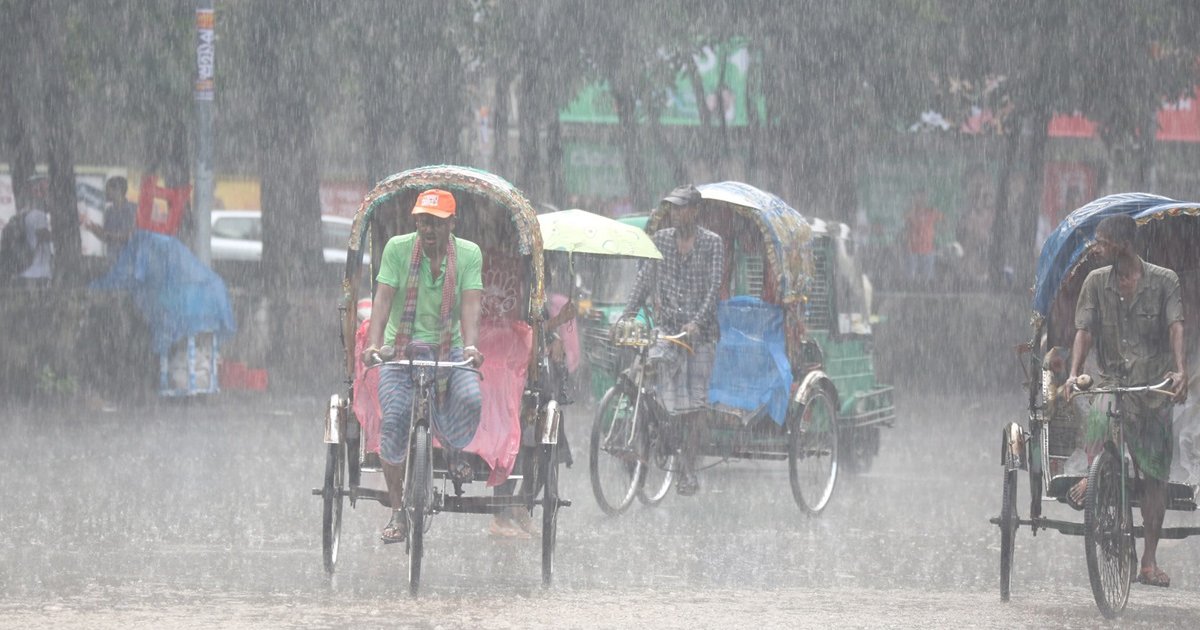 ৮ জেলায় ঝড়ো হাওয়া ও বজ্রবৃষ্টির সতর্কতা, নৌবন্দরে ১ নম্বর সংকেত