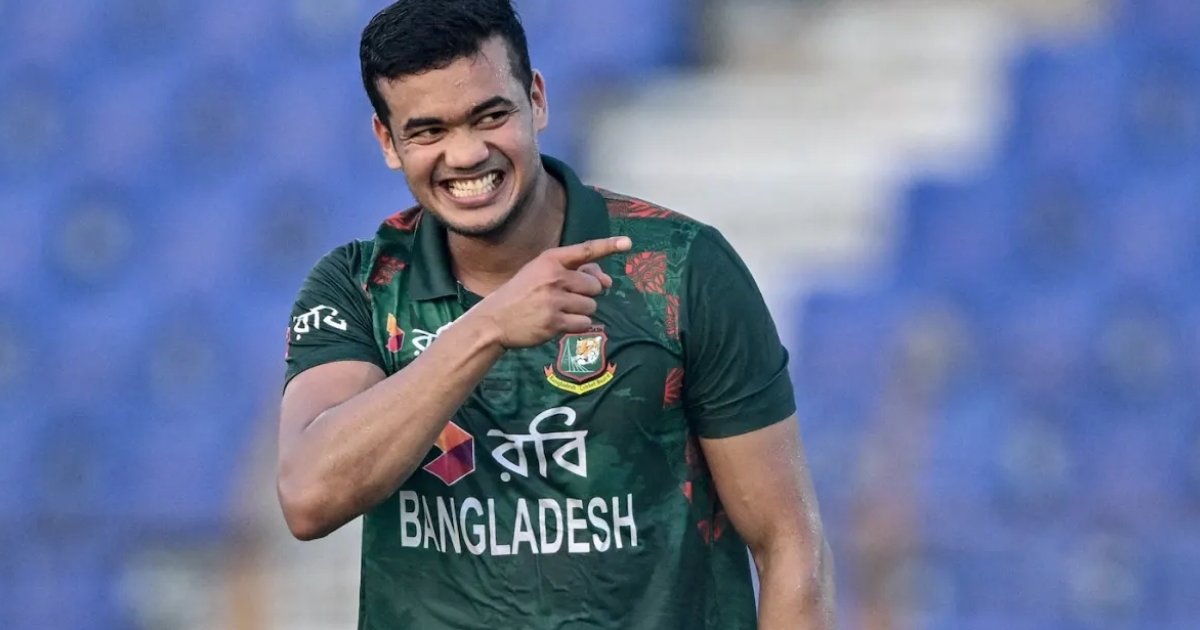 অদম্য কাপ থেকে ছিটকে গেলেন তাসকিন আহমেদ