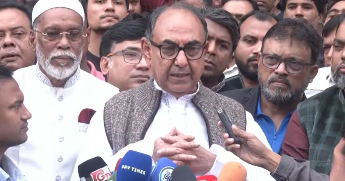 মবোক্রেসি সব জায়গায় চলে না, ঢাকা শহরে ভেসে আসি নাই: মির্জা আব্বাস