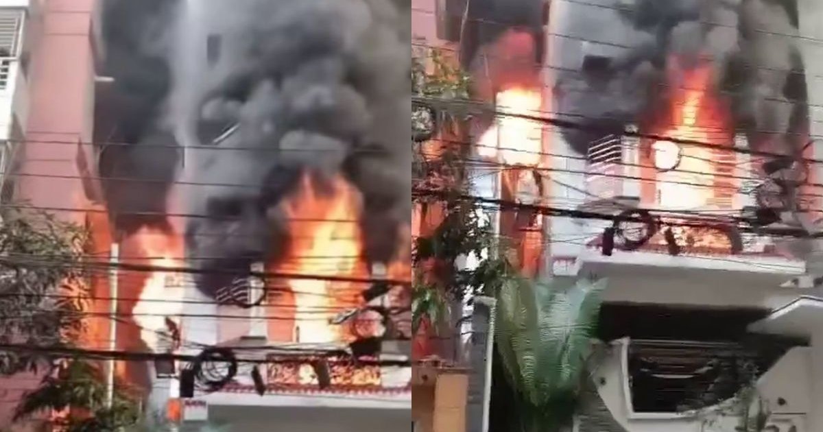 উত্তরায় ৭ তলা ভবনে আগুন, একই পরিবারের ৩ জনসহ নিহত ৬