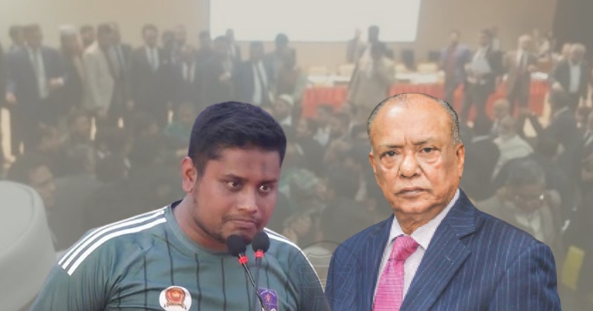 ইসির অডিটোরিয়ামে মিন্টু-হাসনাতের বাকবিতণ্ডা