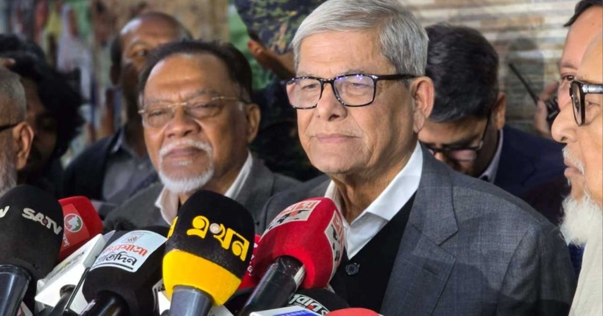 ইসি পক্ষপাতমূলক আচরণ করছে: মির্জা ফখরুল