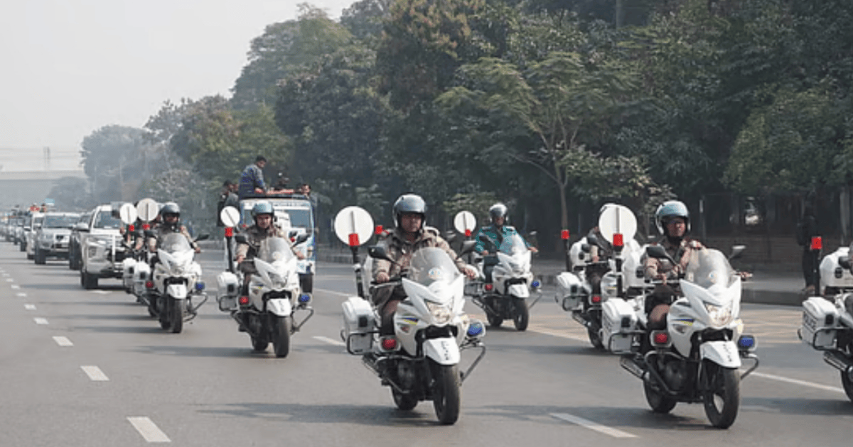 শব্দদূষণ রোধে পরিবেশ অধিদপ্তরের উদ্যোগ, ঢাকায় মোটর শোভাযাত্রা