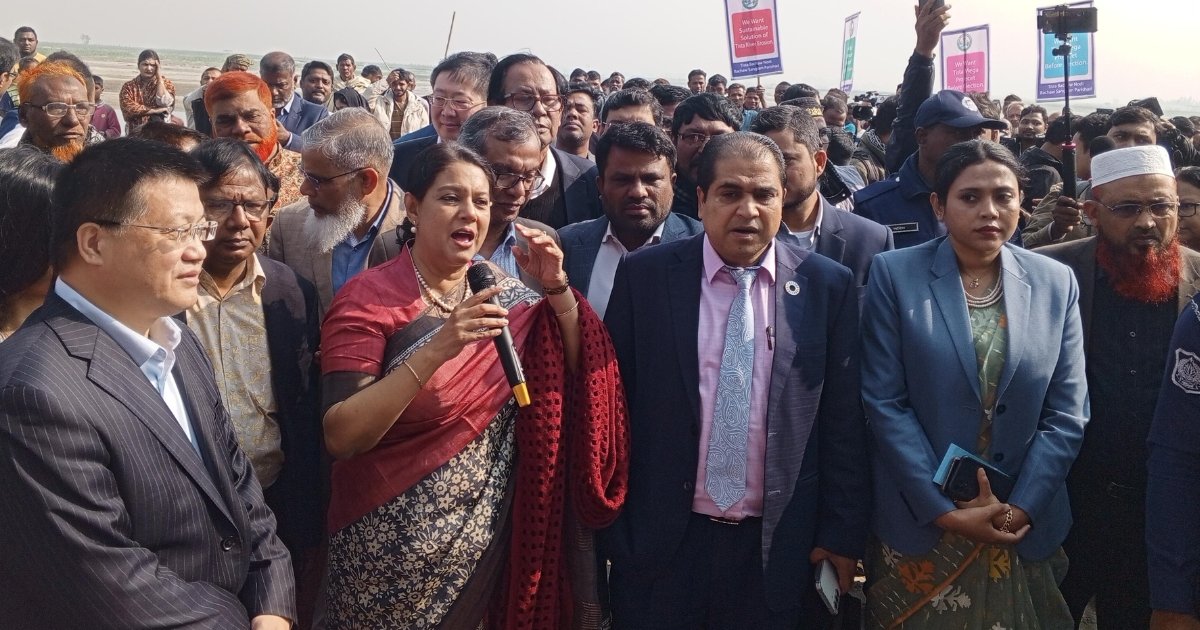 তিস্তা মহাপরিকল্পনা নিয়ে চীন ও বাংলাদেশ প্রতিশ্রুতিবদ্ধ: পানিসম্পদ উপদেষ্টা