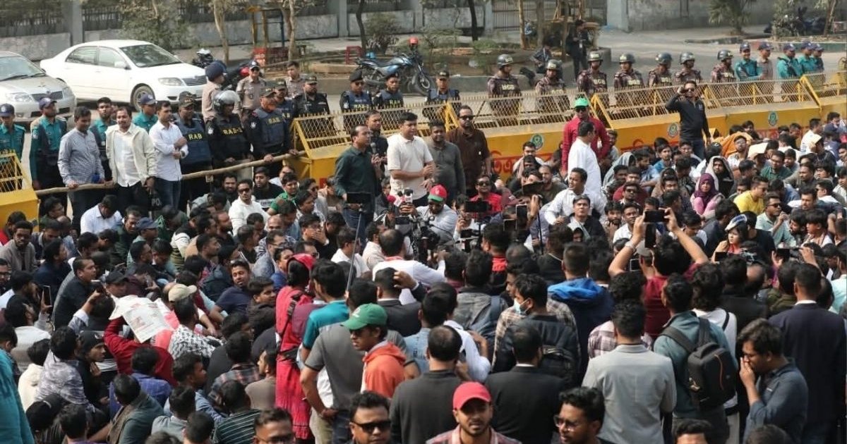 ইসির আশ্বাসে অবস্থান কর্মসূচি প্রত্যাহার ছাত্রদলের