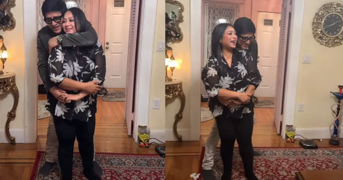 কাজী মারুফের বাসায় অমিত হাসান-শাবনূরের নাচ ভাইরাল