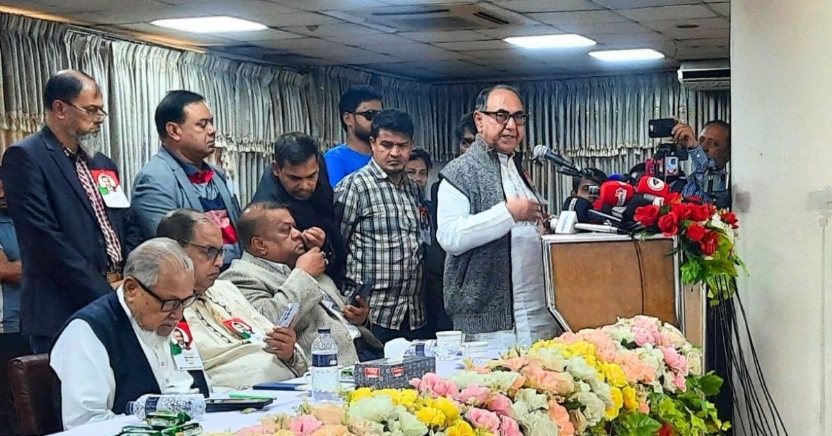 কোনো প্রতারক-ধান্দাবাজদের হাতে এই দেশকে পড়তে দেবো না: মির্জা আব্বাস