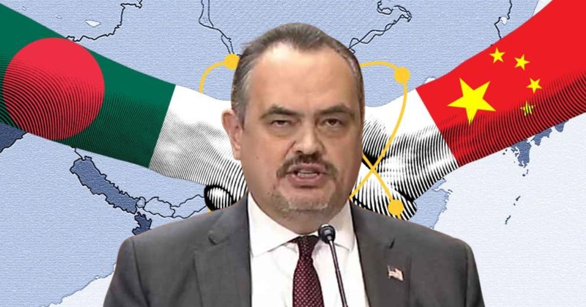 চীনের আঞ্চলিক প্রভাব নিয়ে উদ্বেগ প্রকাশ বাংলাদেশে নিযুক্ত মার্কিন রাষ্ট্রদূতের