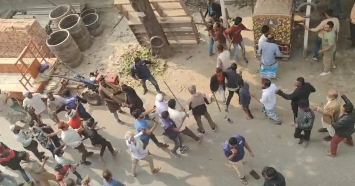 প্রচারণা মিছিলে নেতার নাম ঘোষণা না করায় বিএনপির দুই পক্ষের সংঘর্ষ