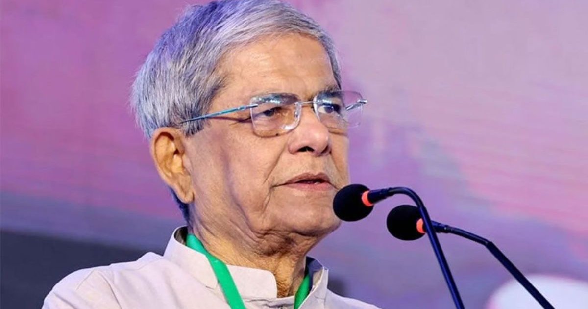 বিএনপি ছাড়া দেশকে এগিয়ে নেওয়ার কেউ নেই: মির্জা ফখরুল