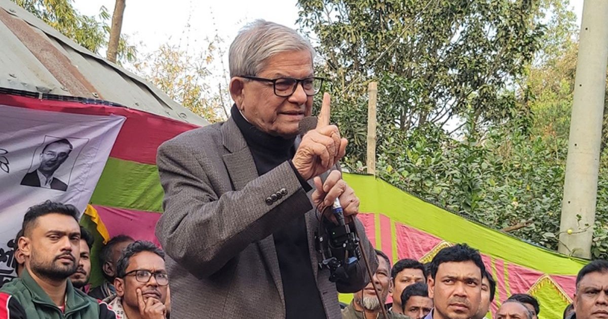 হাসিনা আপার রেখে যাওয়া কর্মী-সমর্থকদের পাশে আছি: মির্জা ফখরুল