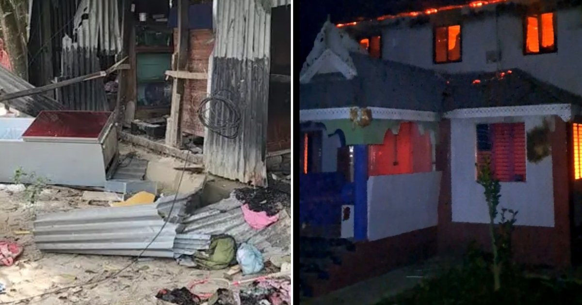 বিএনপিতে যোগ দেওয়ায় ৯টি বাড়িতে হামলা-অগ্নিসংযোগ