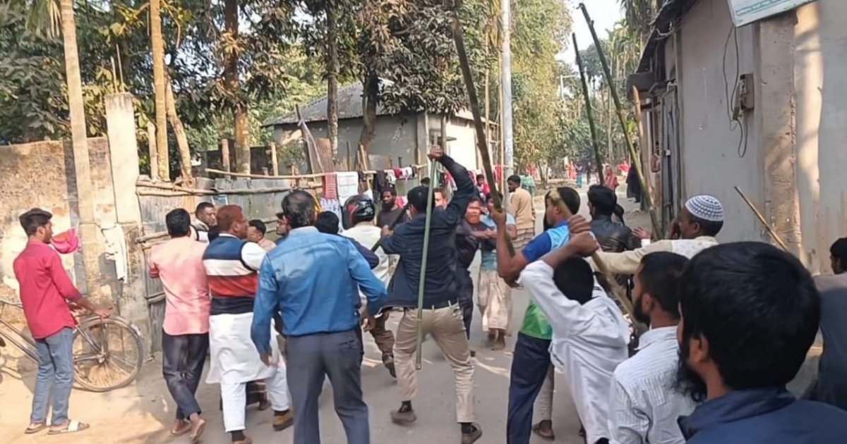 নির্বাচনী প্রচারণাকে কেন্দ্র করে জামায়াত-বিএনপি সংঘর্ষ, আহত ১৫