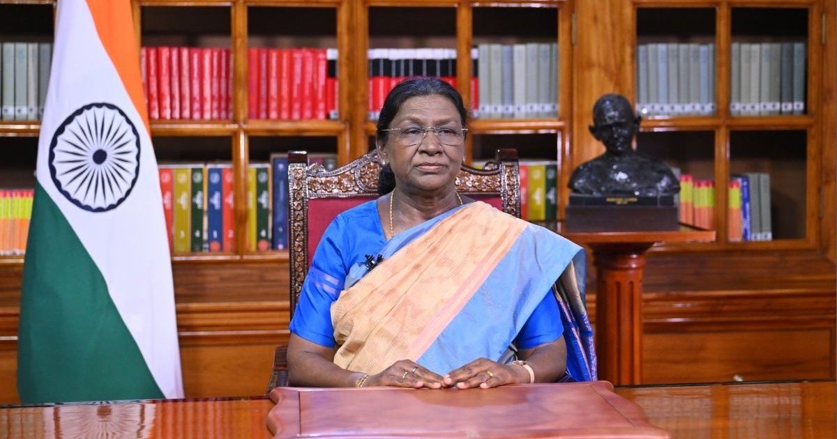 বিশ্বজুড়ে সংঘাতের মাঝেও শান্তির বার্তা ছড়িয়ে দিচ্ছে ভারত: রাষ্ট্রপতি দ্রৌপদী মুর্মু