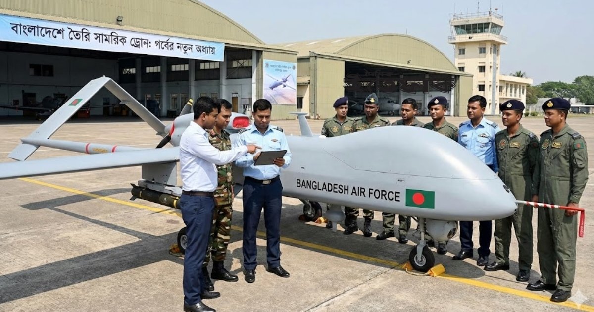 সামরিক ড্রোন তৈরির যুগে বাংলাদেশের পদার্পণ, চীনা কোম্পানির সঙ্গে চুক্তি সই