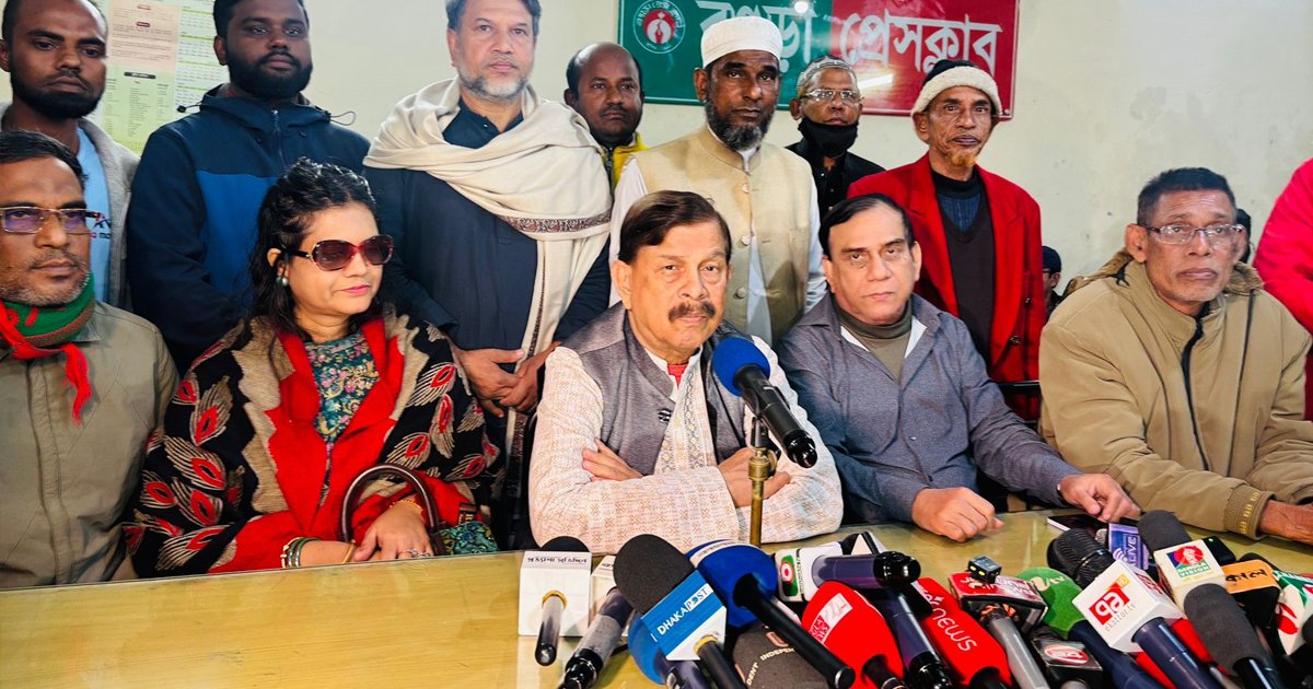 আমার পক্ষে যারা কাজ করছে তাদের ভয়ভীতি দেখানো হচ্ছে: মাহমুদুর রহমান মান্না