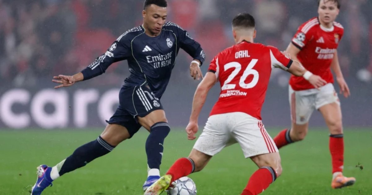 হারের ক্ষত শুকানোর আগেই রিয়ালের সামনে আবারও বেনফিকা