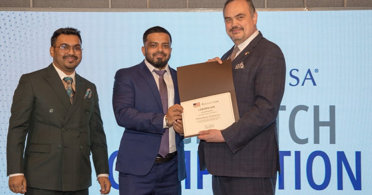 সিলেক্টইউএসএ ২০২৬ টেক পিচ প্রতিযোগিতার বিজয়ী প্রাইমসিংক সল্যুশন্স