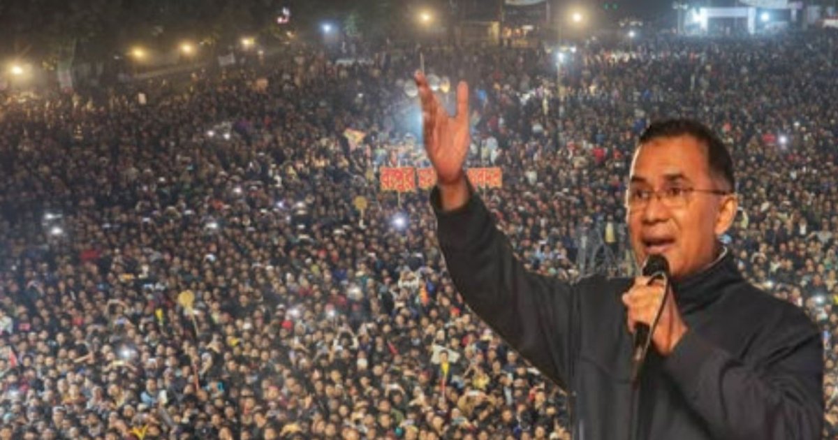 ধানের শীষে যেমন সিলটা দেবেন, ‘হ্যাঁ’ র পক্ষেও দয়া করে রায় দিয়েন: তারেক রহমান